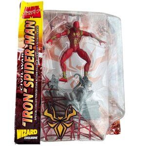 Diamond Select / Marvel Select Civil War IRON SPIDER MAN Action Figure 2006